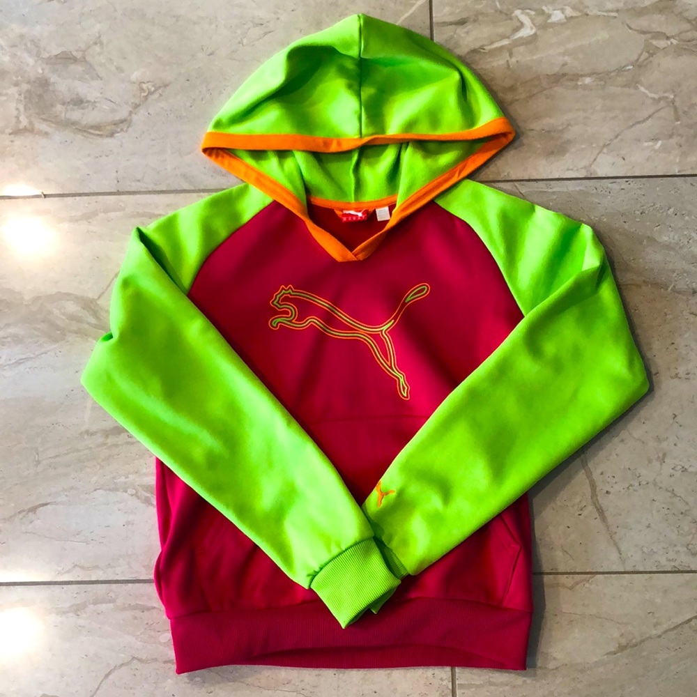 Hoodie Puma retro thick and warm